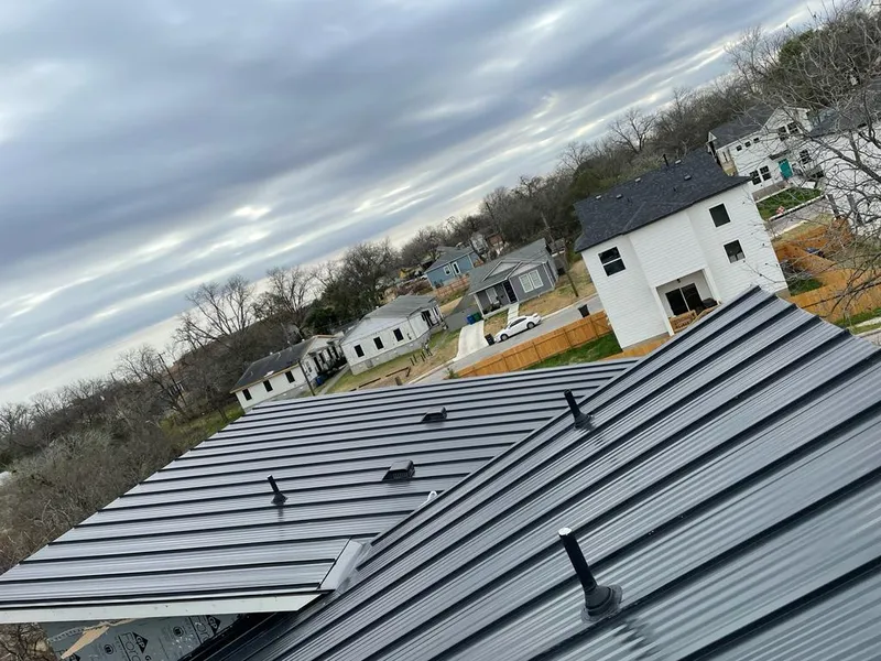 Standing seam metal roof panels with vents for Skylight Repair in Oxon Hill